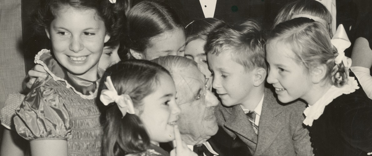 John Dewey with Children